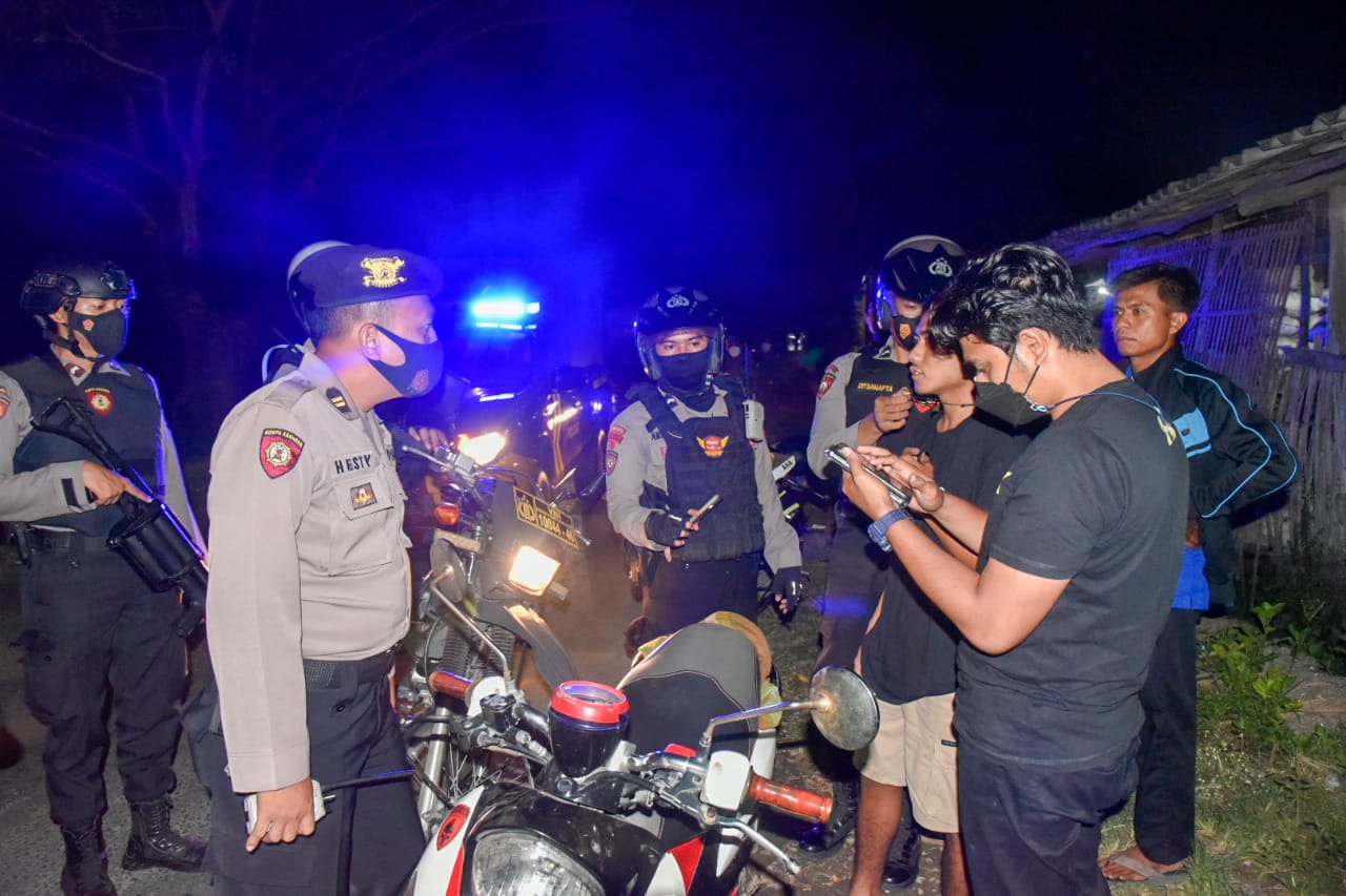 Antisipasi C3, Geng Motor dan Premanisme, Polresta Cirebon Gelar Patroli KRYD