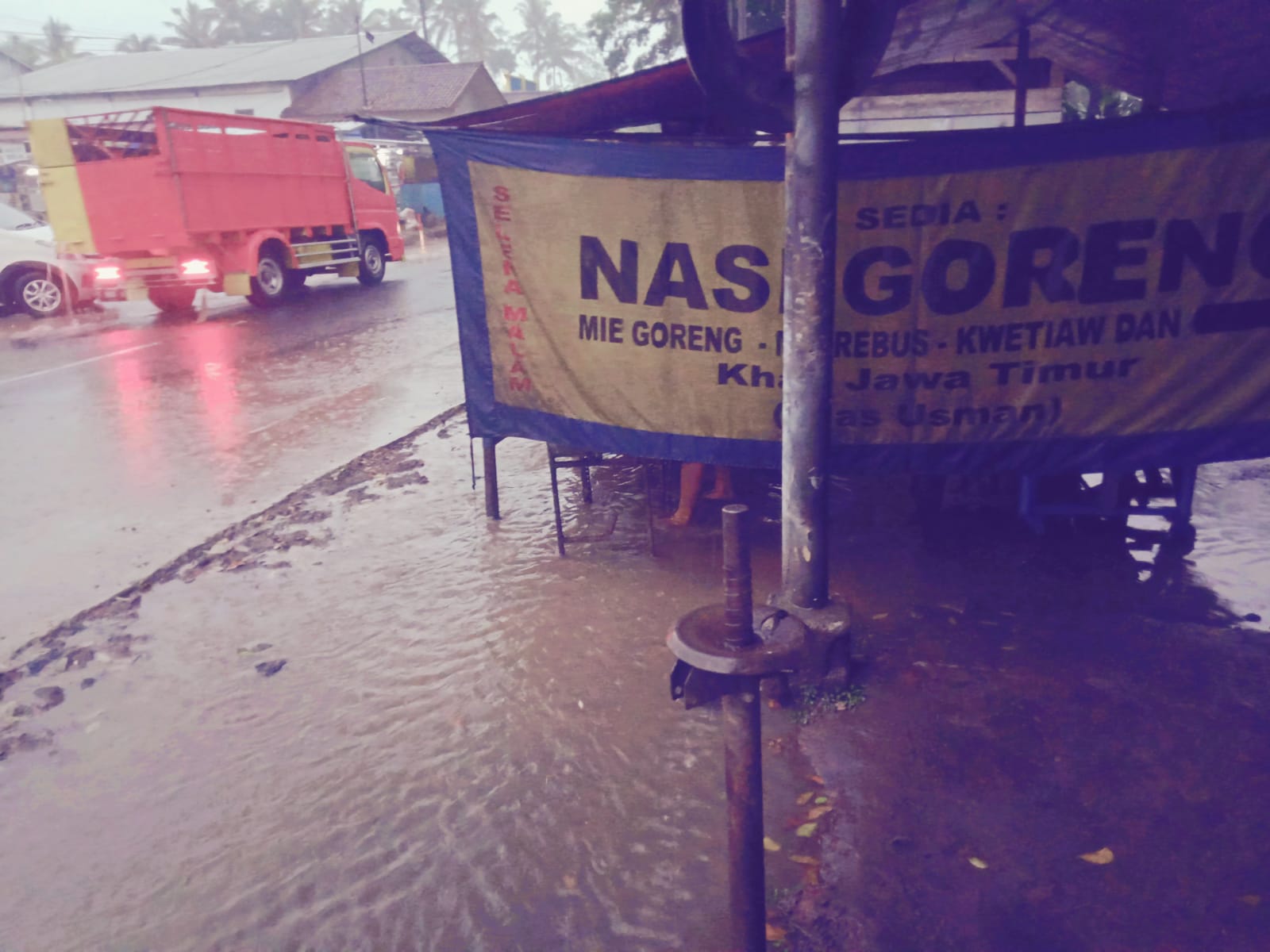 Warga Kawalu Keluhkan Proyek Pelebaran Jalan Provinsi Yang Bikin Banjir