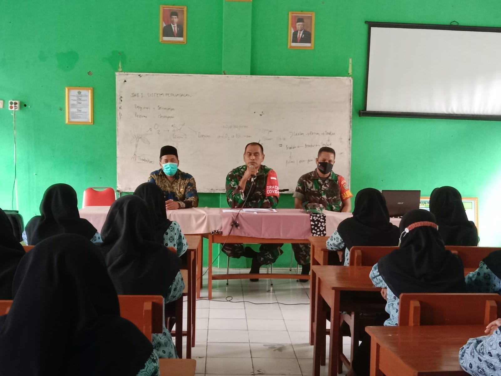 Koramil 0620-04/Losari Sosialisasi Perekrutan Prajurit TNI AD Dari Jalur Santri