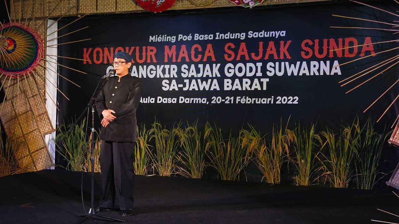 Ketua DPC PDIP Ciamis Gelar Lomba Sajak Sunda