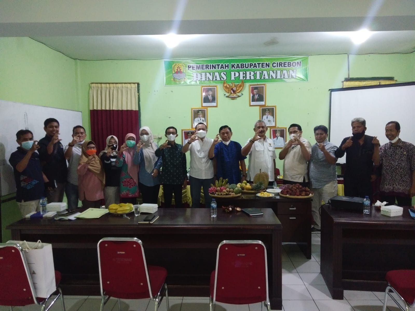 KID Kab. Cirebon Kunjungi Dinas Pertanian, M. Idrus : Kita Samakan Persepsi